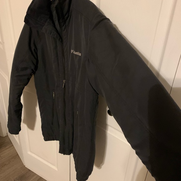 Columbia Mens Coat, Front Zip, Size Small, Great Condition, Fleece Lined - Picture 3 of 16